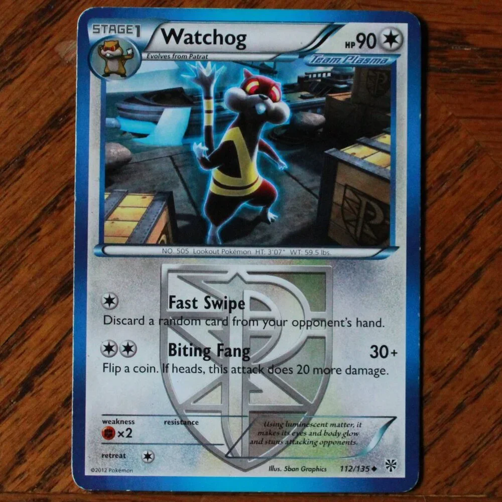 Pokemon | Toys | Pokemon Watchog Tradingplaying Card | Poshmark Pokemon | Toys | Pokemon Watchog Tradingplaying Card | Poshmark